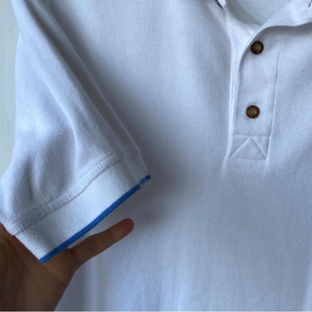 Greg Norman White Men’s Polo Shirt - Medium in Excellent Condition - Picture 6 of 16
